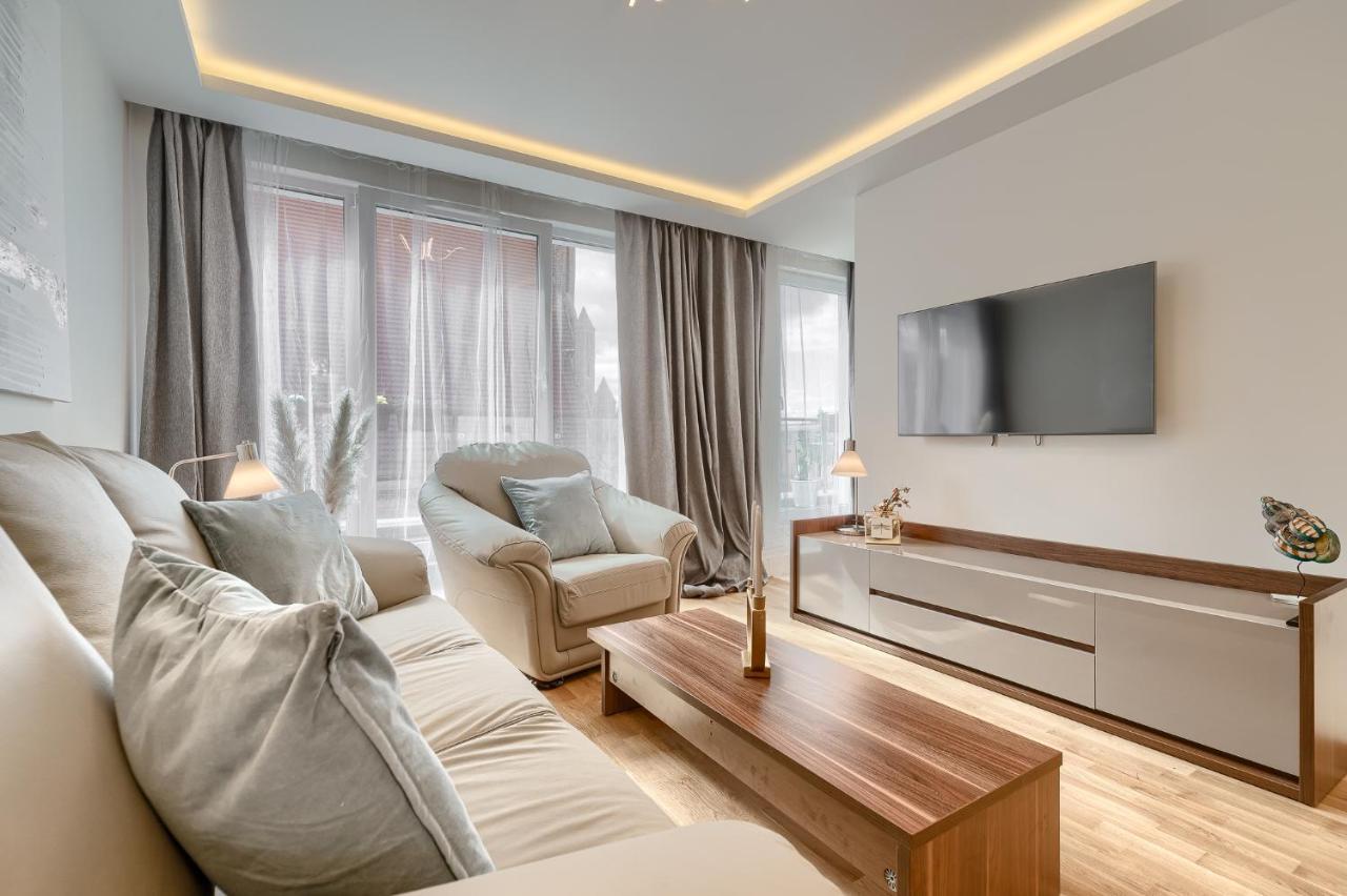 שצ'צ'ין Apartament Prezydencki Bulwary Stare Miasto Apartamenty No 1 מראה חיצוני תמונה
